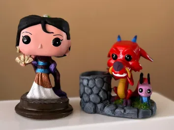 Mushu - maceta Funko Pop